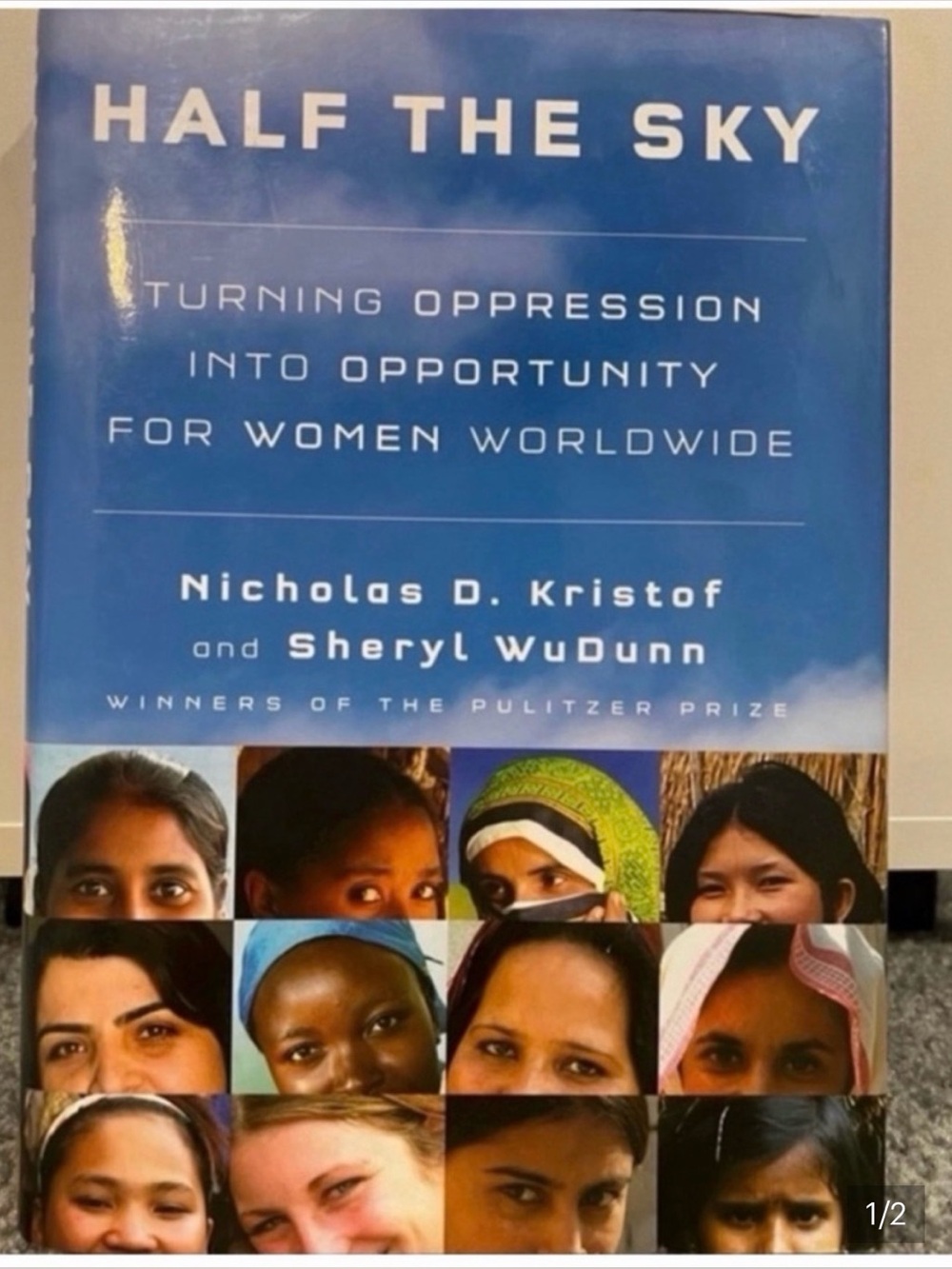 Half the Sky| Hardcover Book | Authors: Sheryl WuDunn & Nicholas D. Kristof